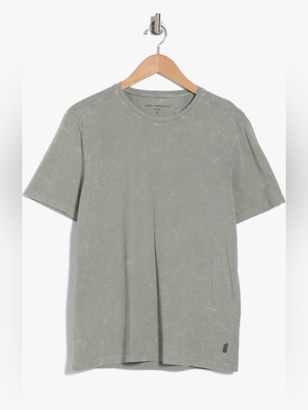 John Varvatos Enzo marble wash cotton t shirt
